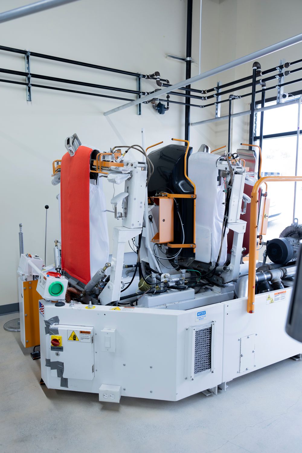 Shirt pressing system